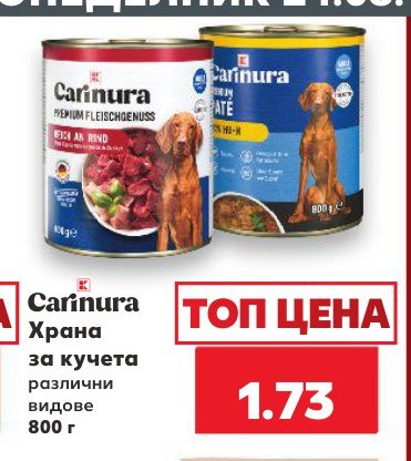 Храна за кучета различни видове 800 г - Кауфланд