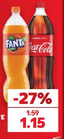 FANTA/ COCA-COLA 1,5 л PET - Кауфланд