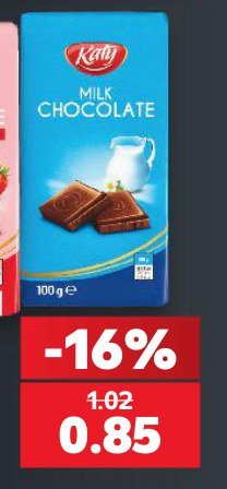 MILK CHOCOLATE 100 г - Кауфланд