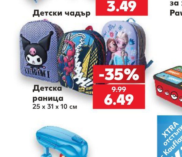 Детска раница - Кауфланд