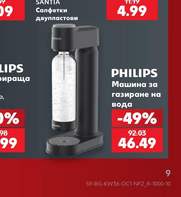 Машина за газиране на вода – Кауфланд