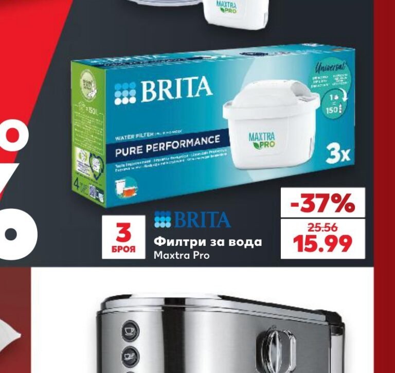 Филтри за вода Maxtra Pro 3 броя - Кауфланд