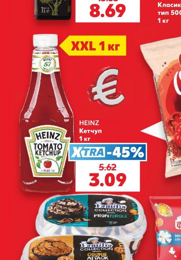 HEINZ Кетчуп 1 кг - Кауфланд